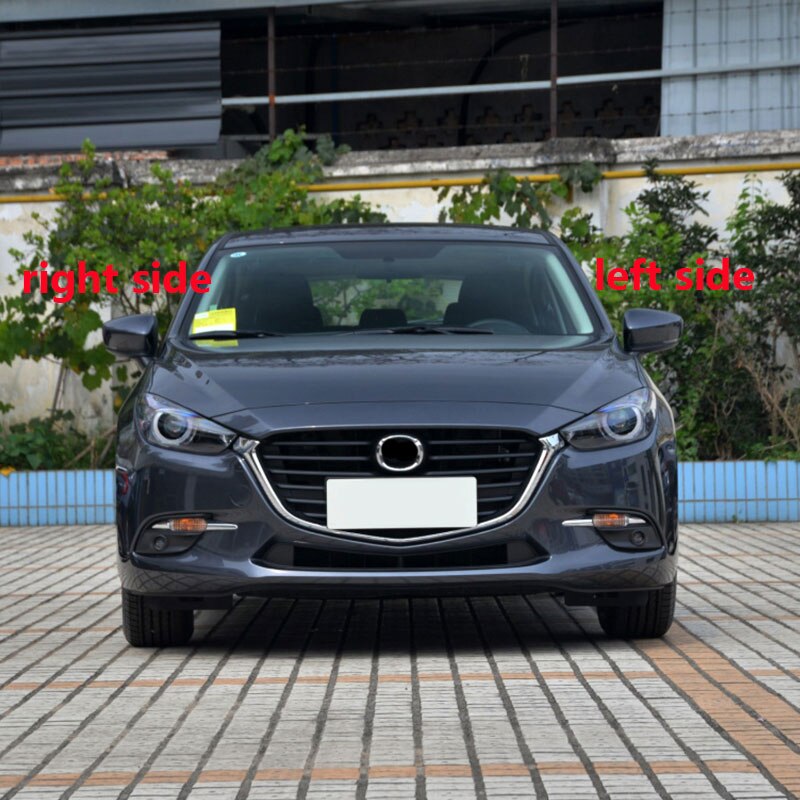 For Mazda 3 Axela Car Left Right Side Mirror Cover Housing Wing Door Mirror Shell Cap