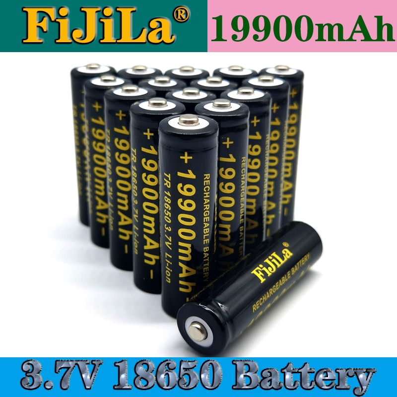 18650 batterie 3.7V 19800mAh rechargeable batterie – Grandado