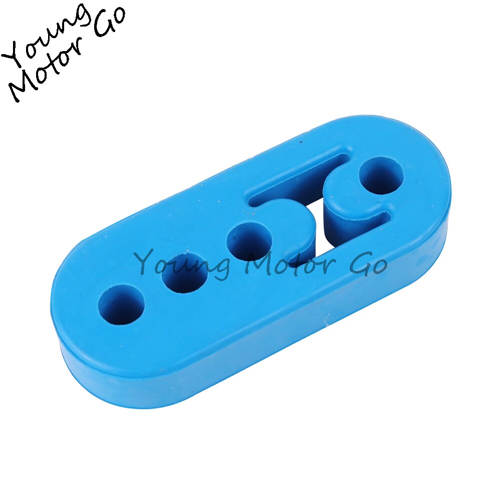 Soporte Universal de goma de poliuretano para tubo de escape de coche, colgador, silenciador, aislante, buje, WLR8952: L Blue