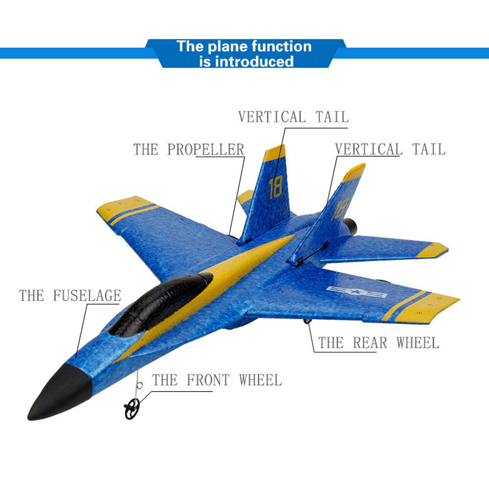 F-18 RC Fernbedienung Flugzeug Segelflugzeug Flugzeug Schaum 3,5 CH Spielzeug Schaum Flugzeug Spielzeug Kind Flugzeuge