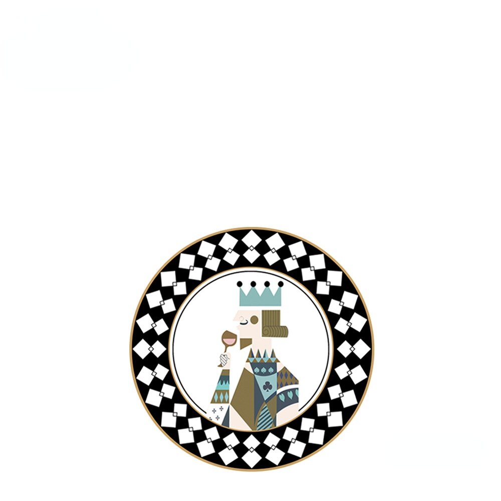 2022 style ceramic plate set dinner plates ceramic plate dessert plate bone china plate sets Decorative plate