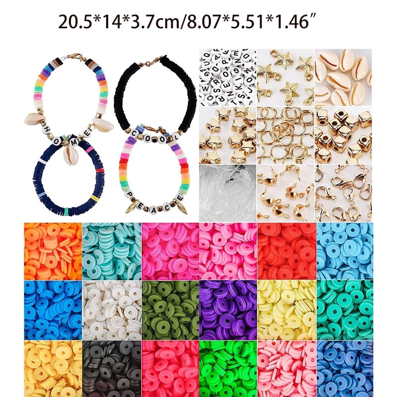 066C Polymer Clay Bead Kit Parent-Child Activity Amblyopia Training Ewquisite Soft