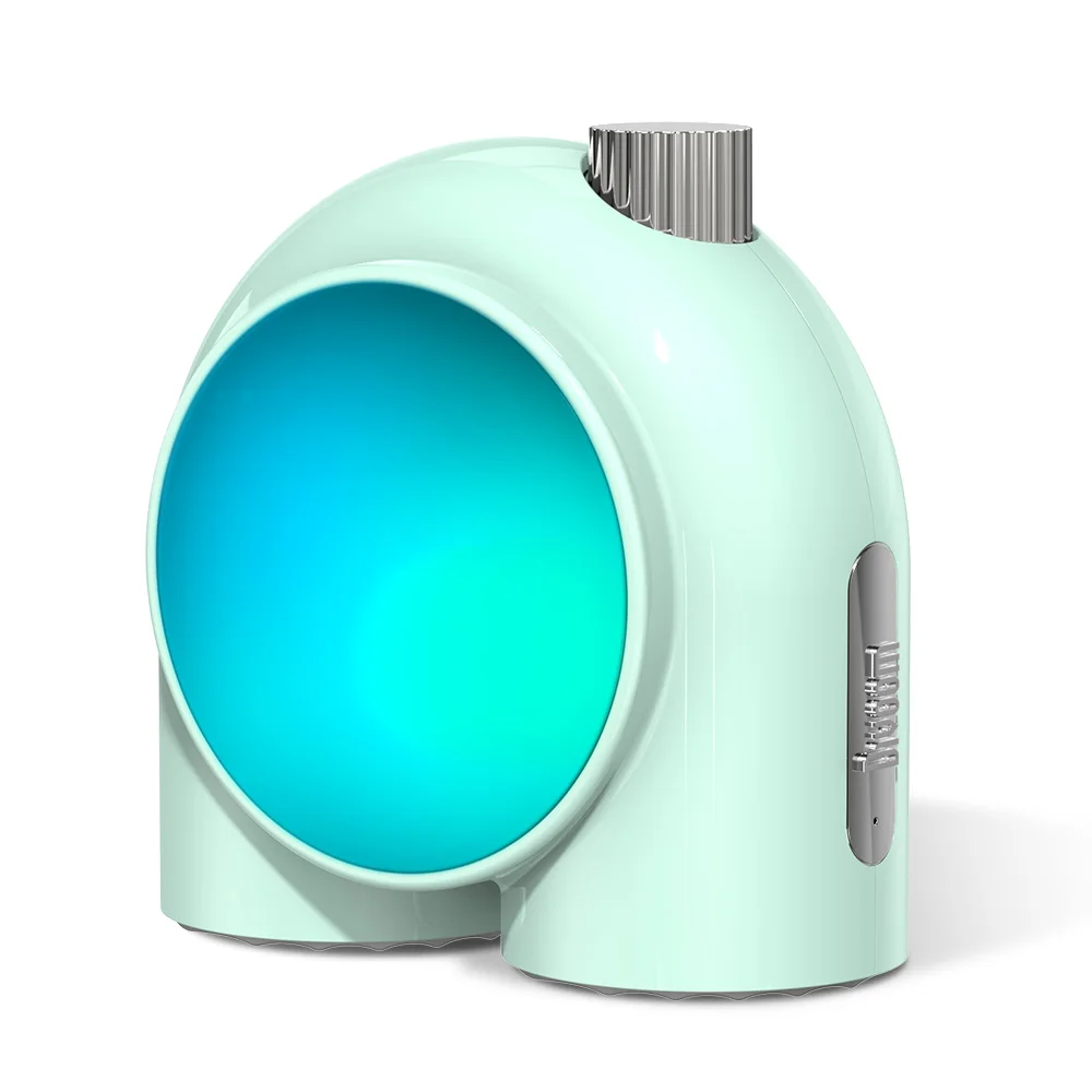 Divoom Planet-9 LED Light Effects Decorative Mood Lamp with Programmable RGB , Neon Light Atmosphere Bedside Lamp, Music Control: green
