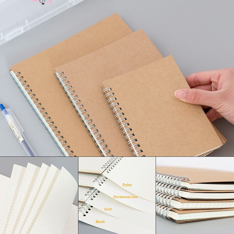 Cuaderno de bocetos en espiral, 50 hojas, 16K, 50K