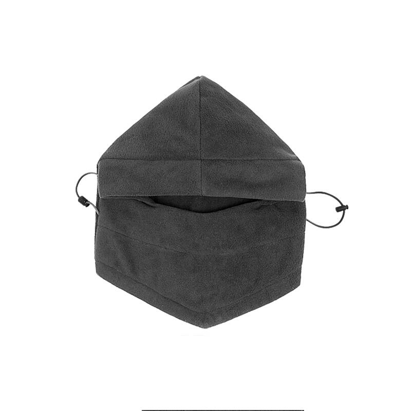 Suogry termisk fleece balaclava hatt hettehals varmere vintersport ansiktsmaske til menn sykkelhjelm beanies maskert hette