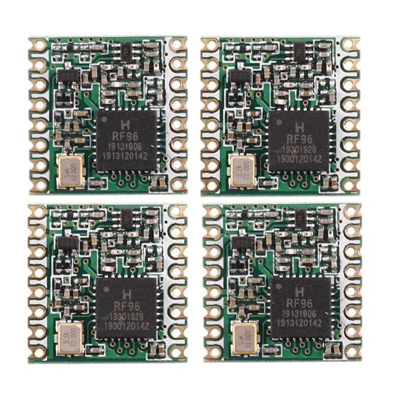 4 stück rfm 95 rfm 95w 868 rfm 95-868 mhz lora  sx1276 funk-transceiver-modul fcc rohs etsi reach