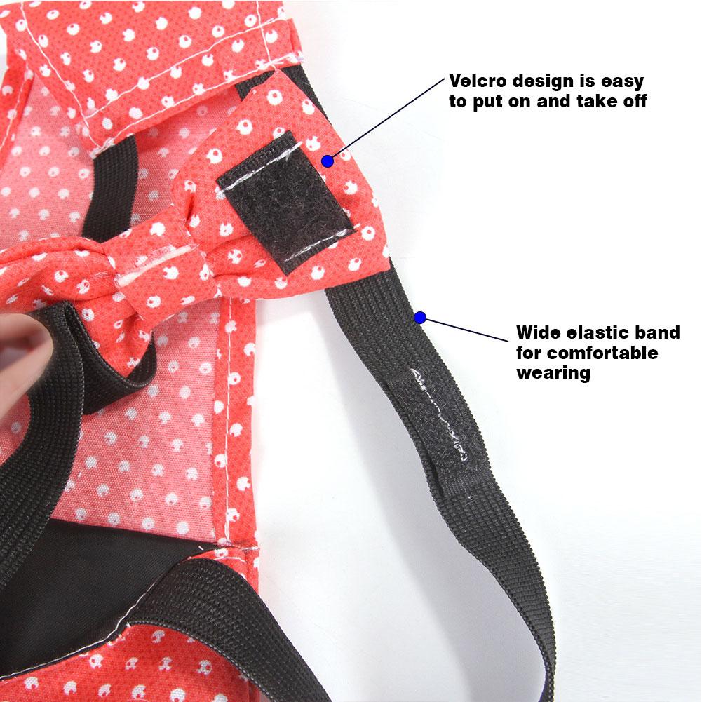 Couche pour animaux de compagnie lavable Portable Portable volaille couche canard coq poule oie Pigeon couche-culotte défécation Convient Carapace de positionnement
