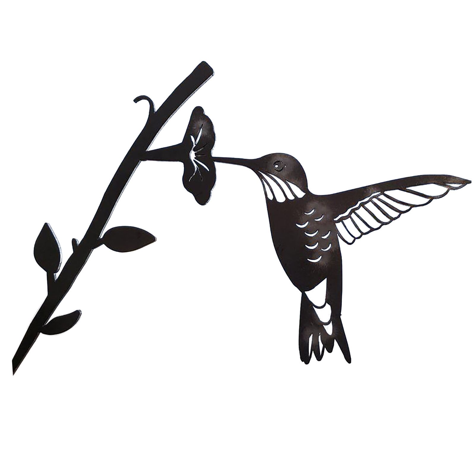 Kolibri metall fugl kunst dekorasjon for din hage eller tre metall kunst og hage hage påske dekorasjon jardineria decoracion: En