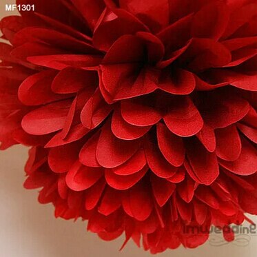 10 stücke handgefertigt 4 &#39;&#39;(10 cm) Gewebe Papier Pom Poms Papier Blume Ball Pompom Für Heimat Garten Hochzeit Geburtstag &Ampere; Hochzeit Auto Dekoration: verrotten