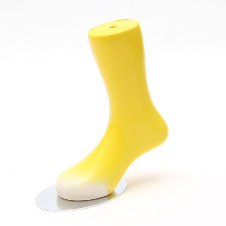 Yellow Child Mannequin Foot Child Foot Model Fashionable For Display