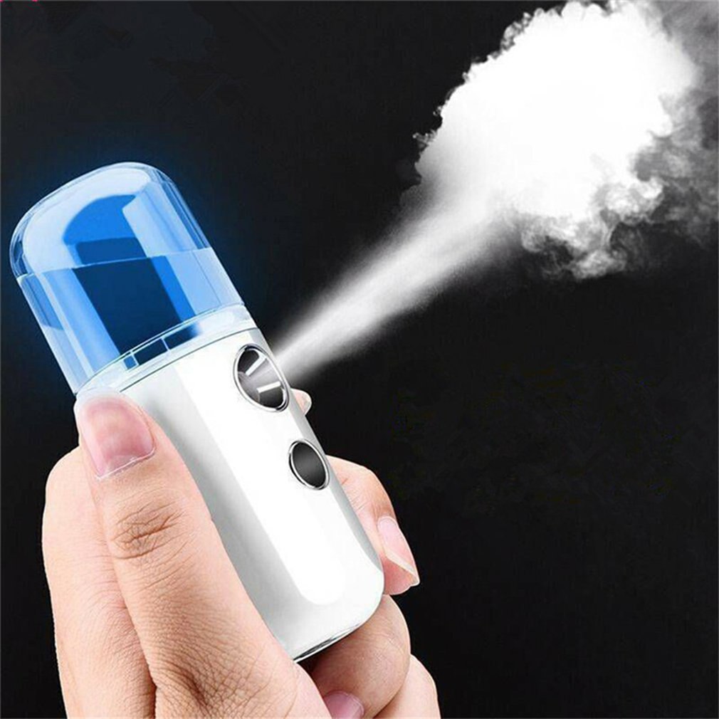 Humidifier Vaporizer Portable Diffuser Water Alcohol Sanitizer Oil Rechargeable Easy to Carry Summer Water Supply Beauty