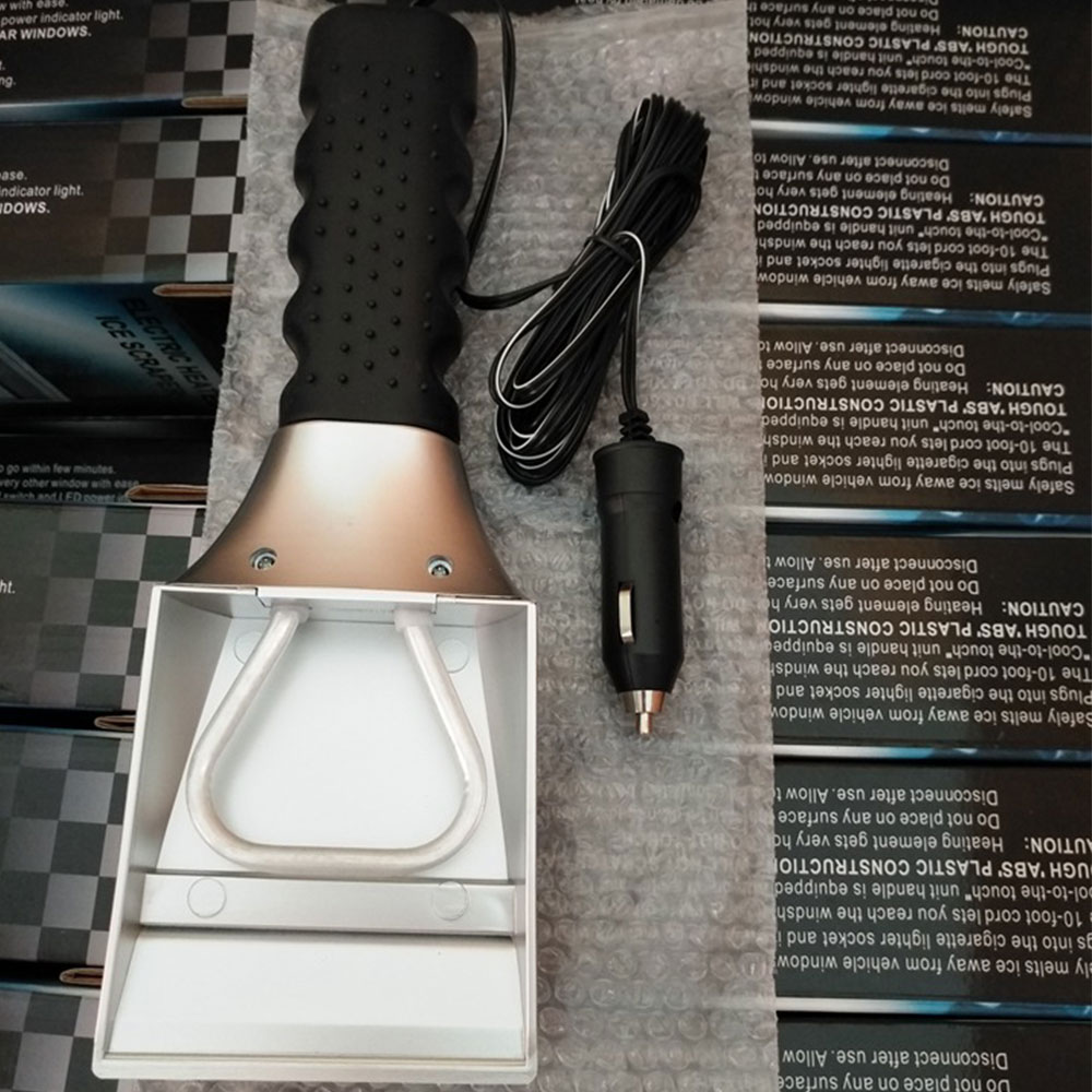 with Light Snow Brush Outdoor Defroster Snow Shovel Universal Car 18W Heated Shovel