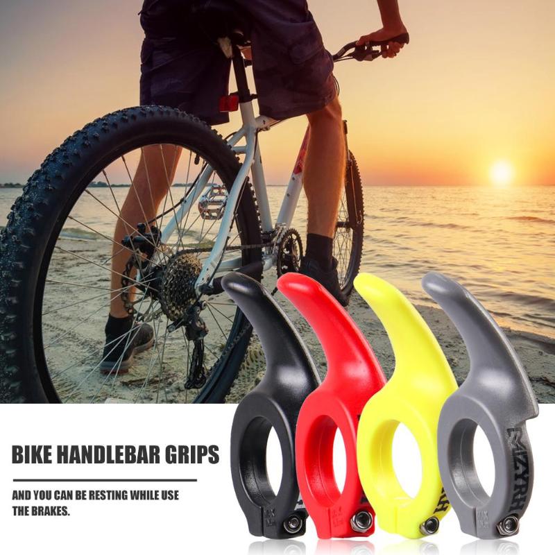 1 Pair Bike Handlebar MTB Bicycle Handle Bar Wrist Rest End Cycling Parts Ergonomic Feel Comfortable