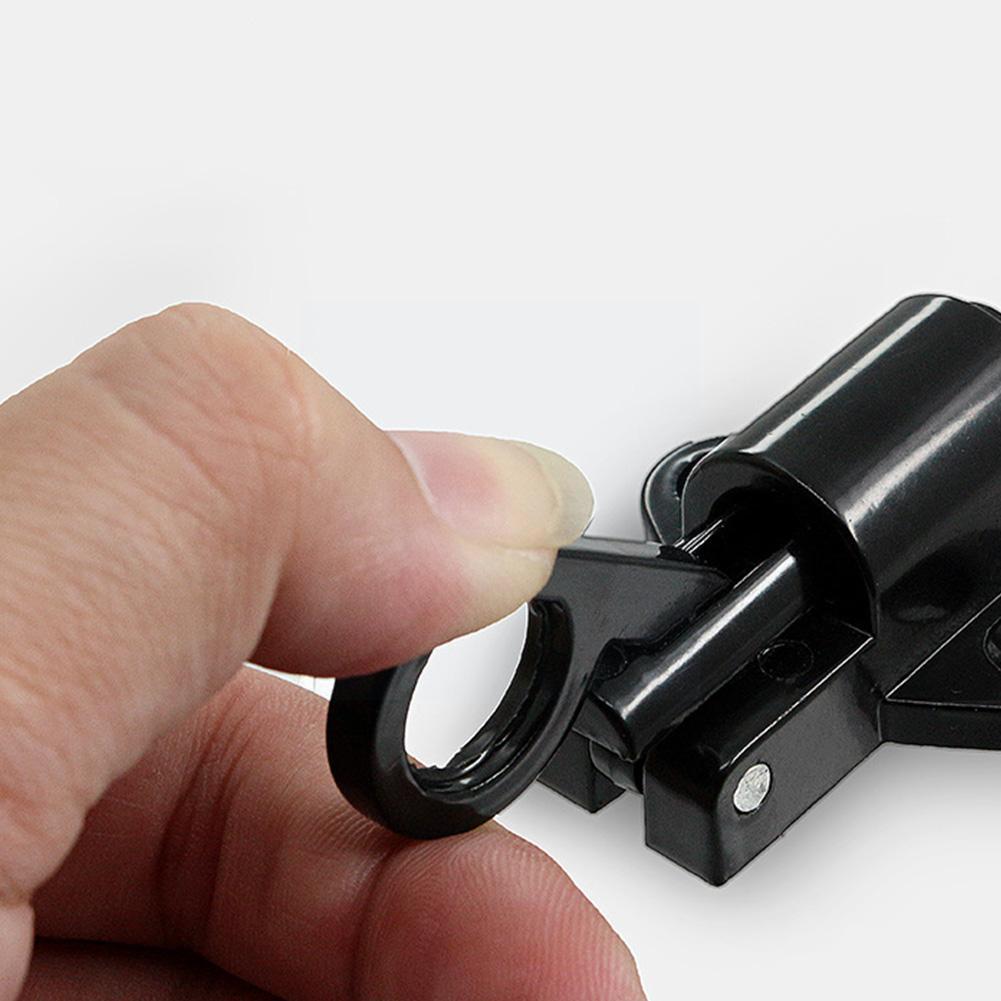 Aluminum Door Bolt Self-closing Automatic Latch Window Lock Latch Security Sprung Gate Loft Hatch Attic Ceiling D1A7