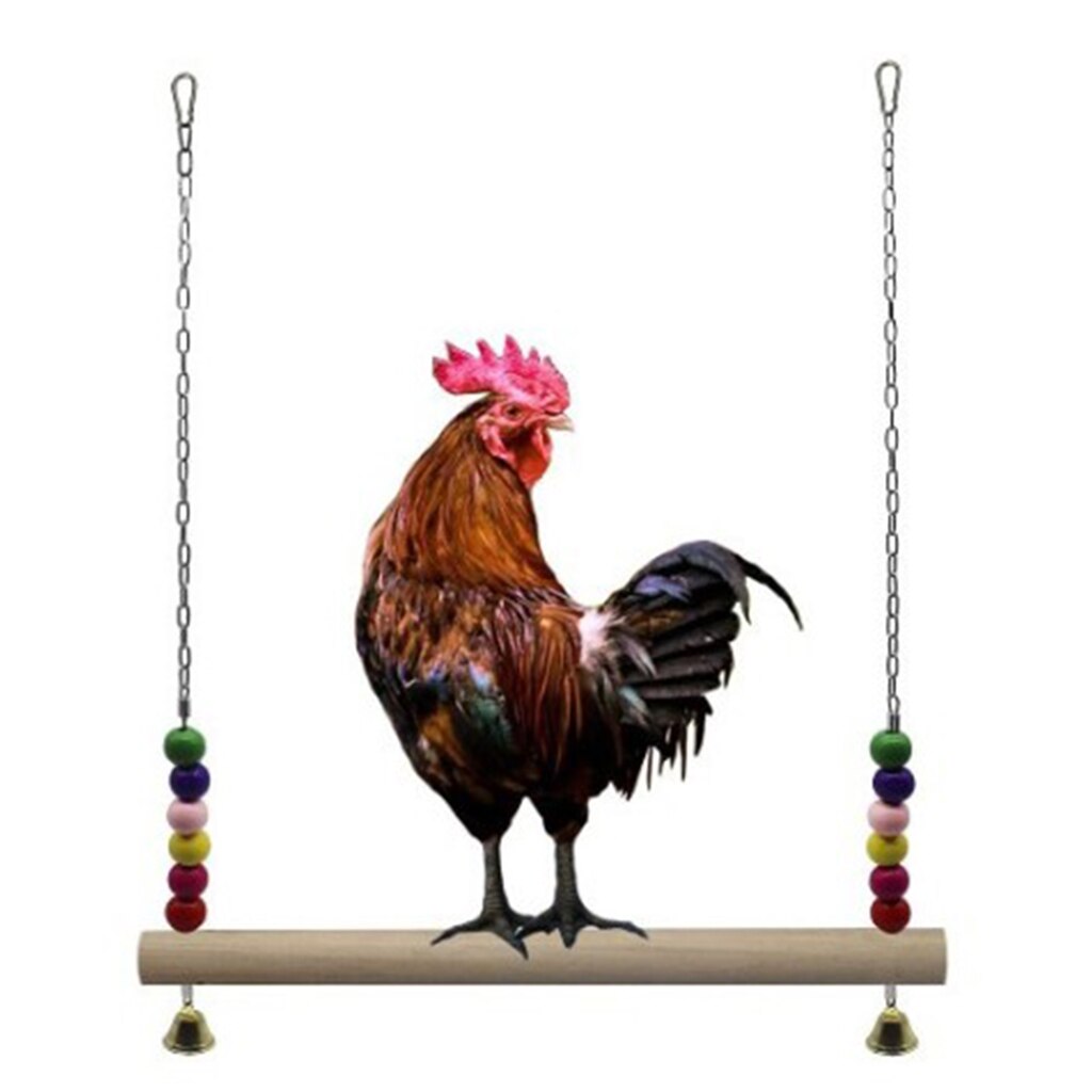 Kip Swing Vogels Beet Speelgoed Vogels Papegaaien Stand Perch Voor Grote Vogels Kip
