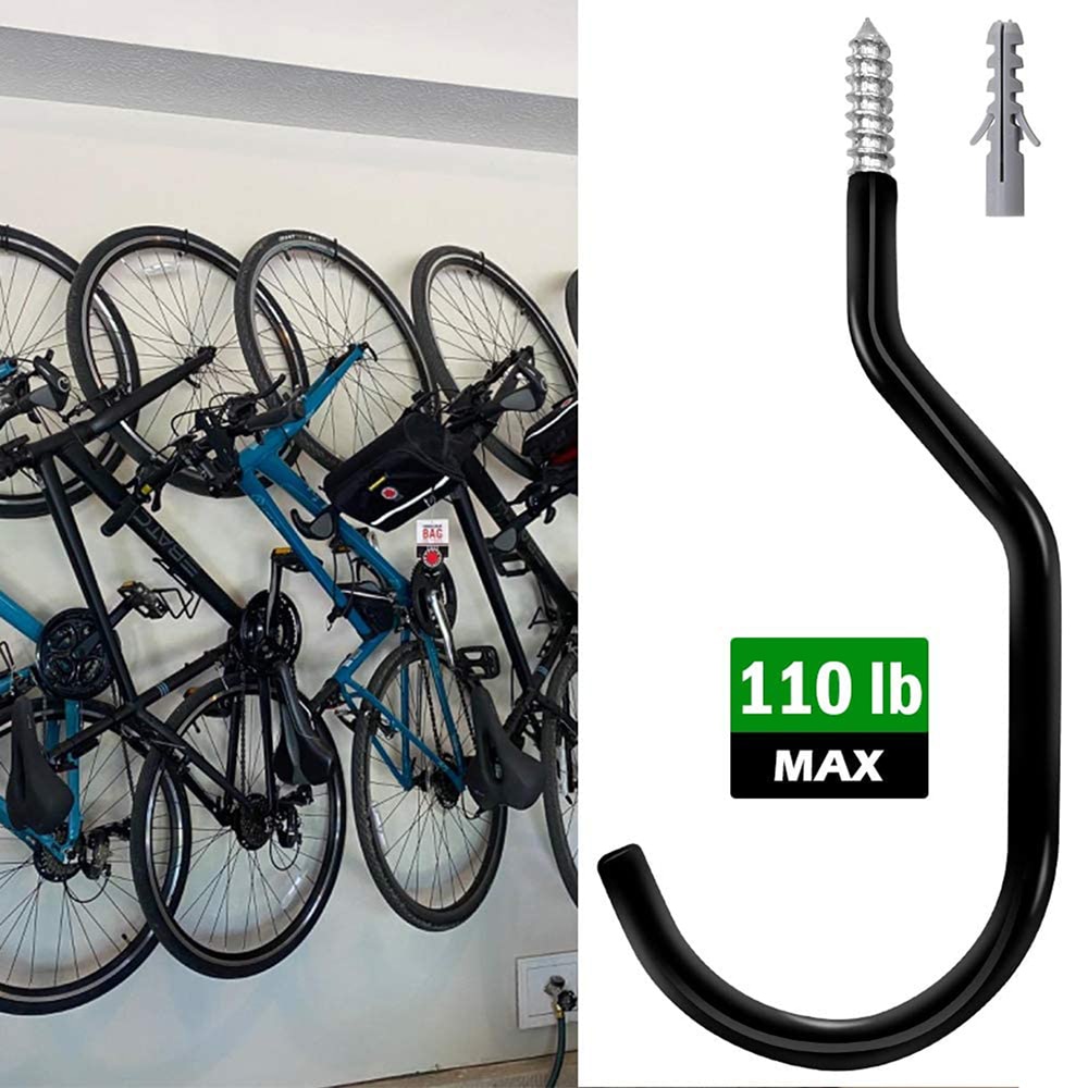 50/2Stck schwer Pflicht Fahrrad Lagerung Garage Haken einstellen, keller Werkzeug Einkaufen Zauberstab und Decke Montieren Fahrrad Hängen Garten Schlauch Schnüre