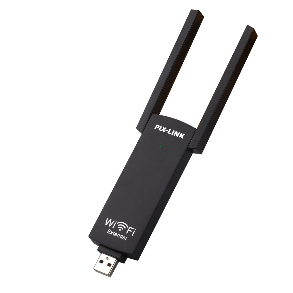 300 150mbps の usb 無線ルータの無線 lan リピータレンジエクステンダーデュアルアンテナ 802.11b/g/n ワイヤレス信号ブースターアンプ用