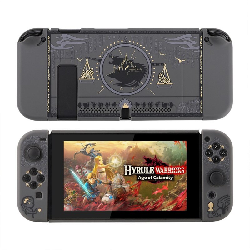 Coque de protection fendue pour Console nintendo Switch 54db, boîtier de protection du mystère égyptien