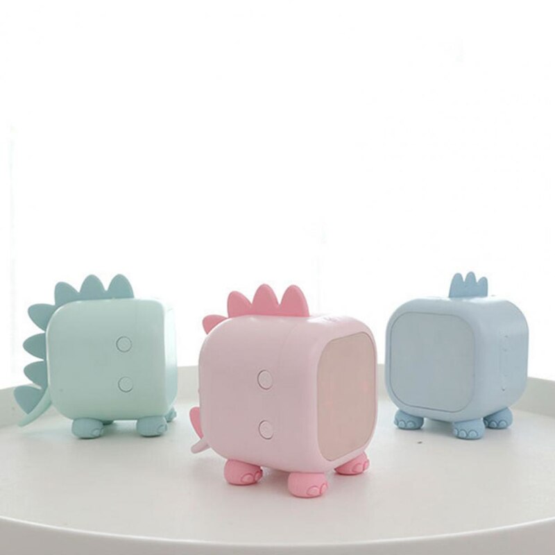 Réveil numérique en forme de dinosaure pour enfants, horloge de chevet, veilleuse, pour le sommeil, nouveauté
