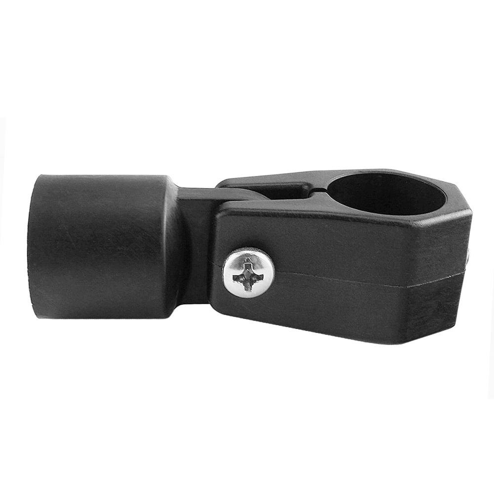 Accesorios de nailon para barcos, tapa deslizante de manga, tubo Bimini de ajuste superior, pinza de mordaza, dosel externo, 2 uds.