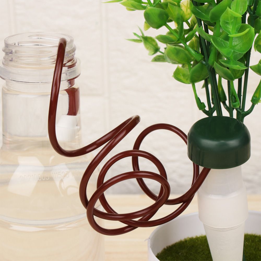 Self Watering Water Seeper Automatic Drip Irrigation System Pot Culture Supplies Potted Dropper Device Garden Eauipment