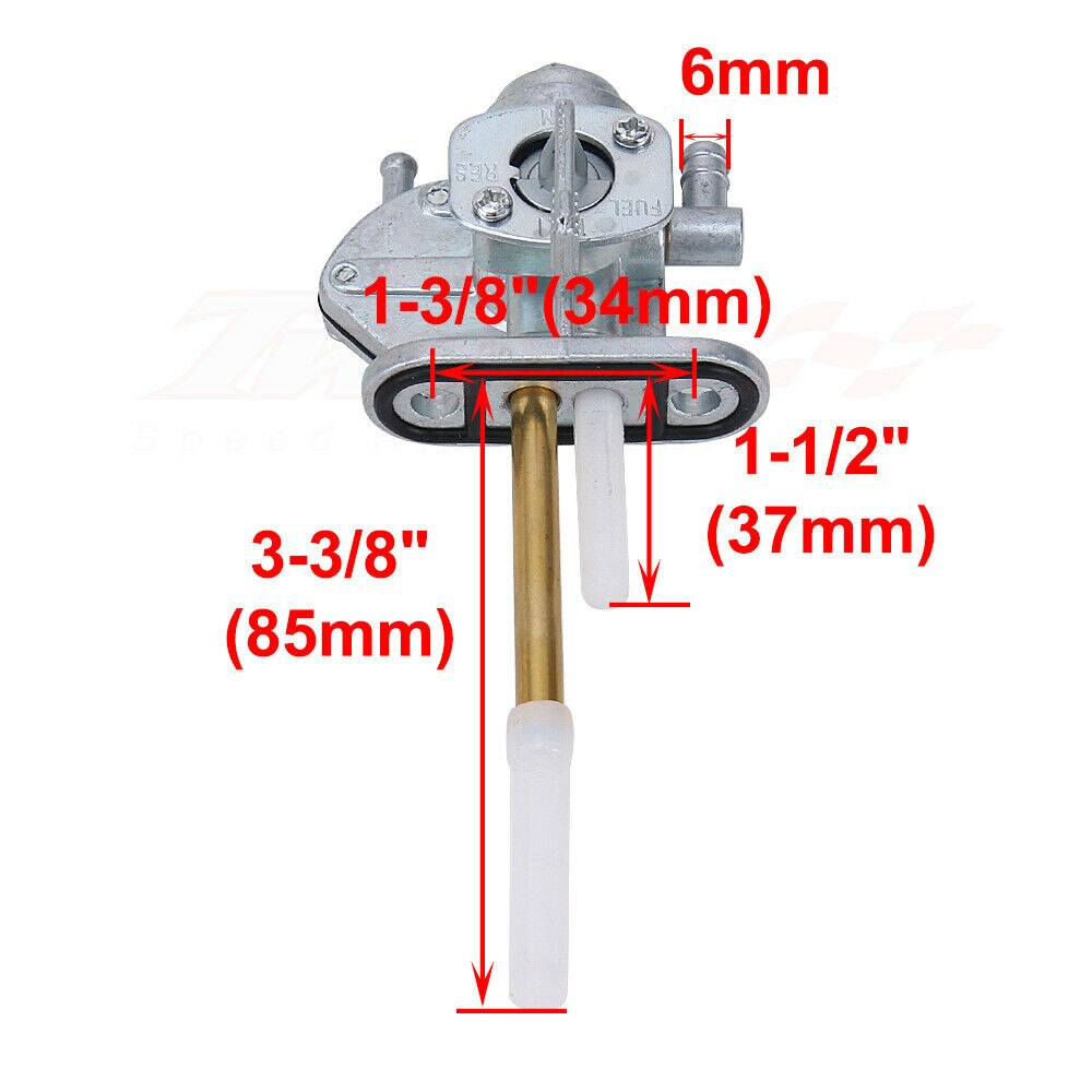 Hög hållbar och praktisk gasbränsle petcock ventil switch pump för suzuki  lt80 ltz 400 z400 ltz 250 ltf 300 atv