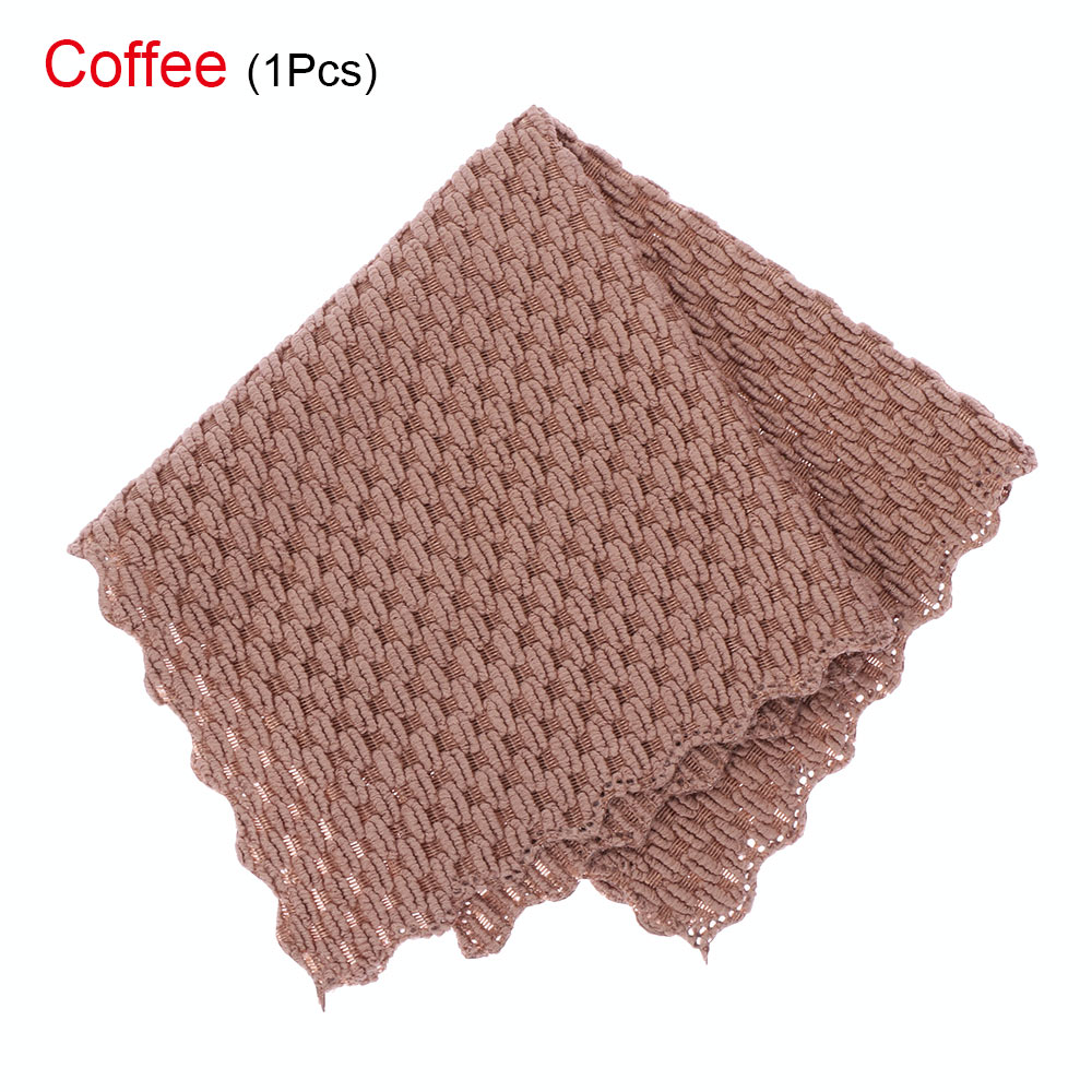 1PC Anti-grease Dish Cloth Bamboo Fiber Washing Towel Scouring Pad Kitchen Household Supplies Cleaning Rags Tools 4 Styles