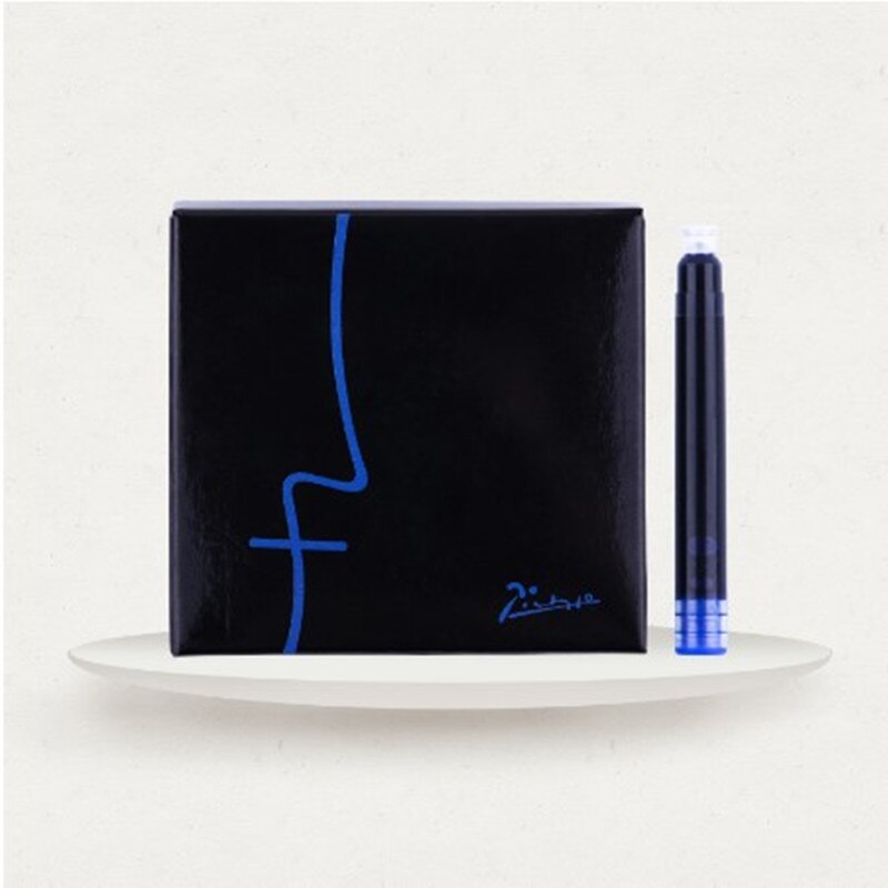 Original Picasso Pimio Fountain Pen Ink Refill Cartridges Blue / Black for Picasso Fountain Pens European Standard Dia 2.8mm