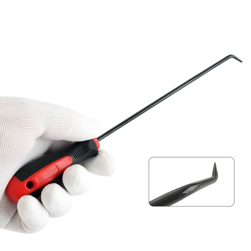 4 stks/set Auto Pick en Haak Set Automotive O Ring Oliekeerringen Pakking Puller Remover Craft Handje Lange Pick lagertrekker Tool