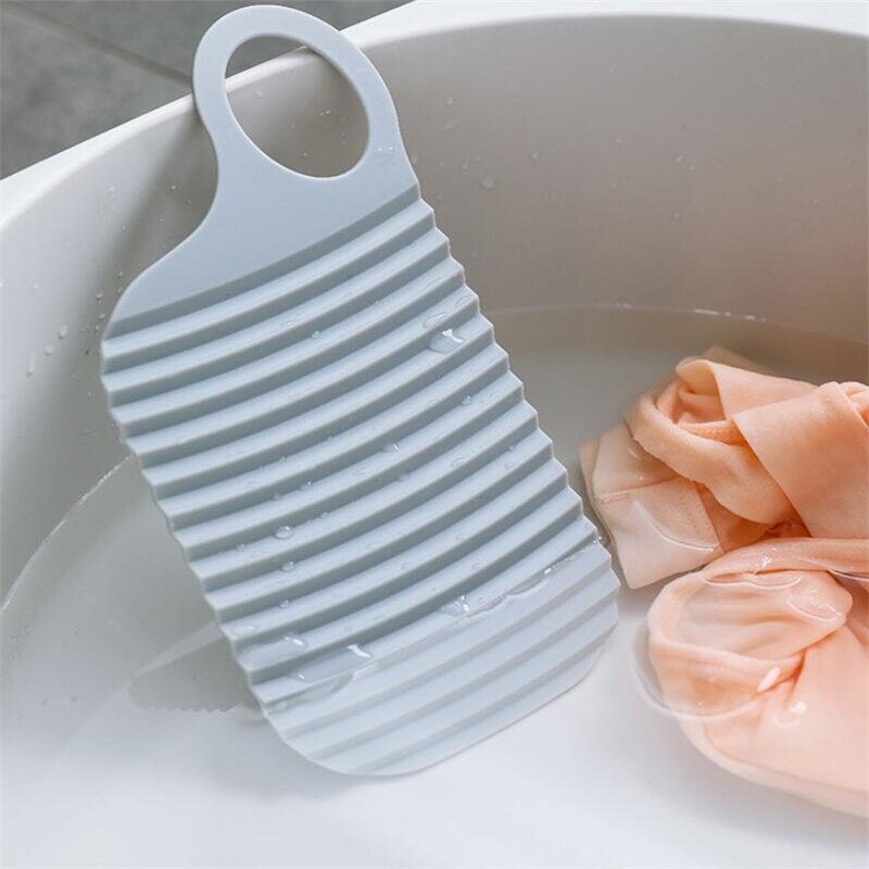 Mini lavadero grueso de viaje portátil para Hotel, accesorios para colada, baño, Tabla de lavar, herramientas de limpieza de ropa de plástico