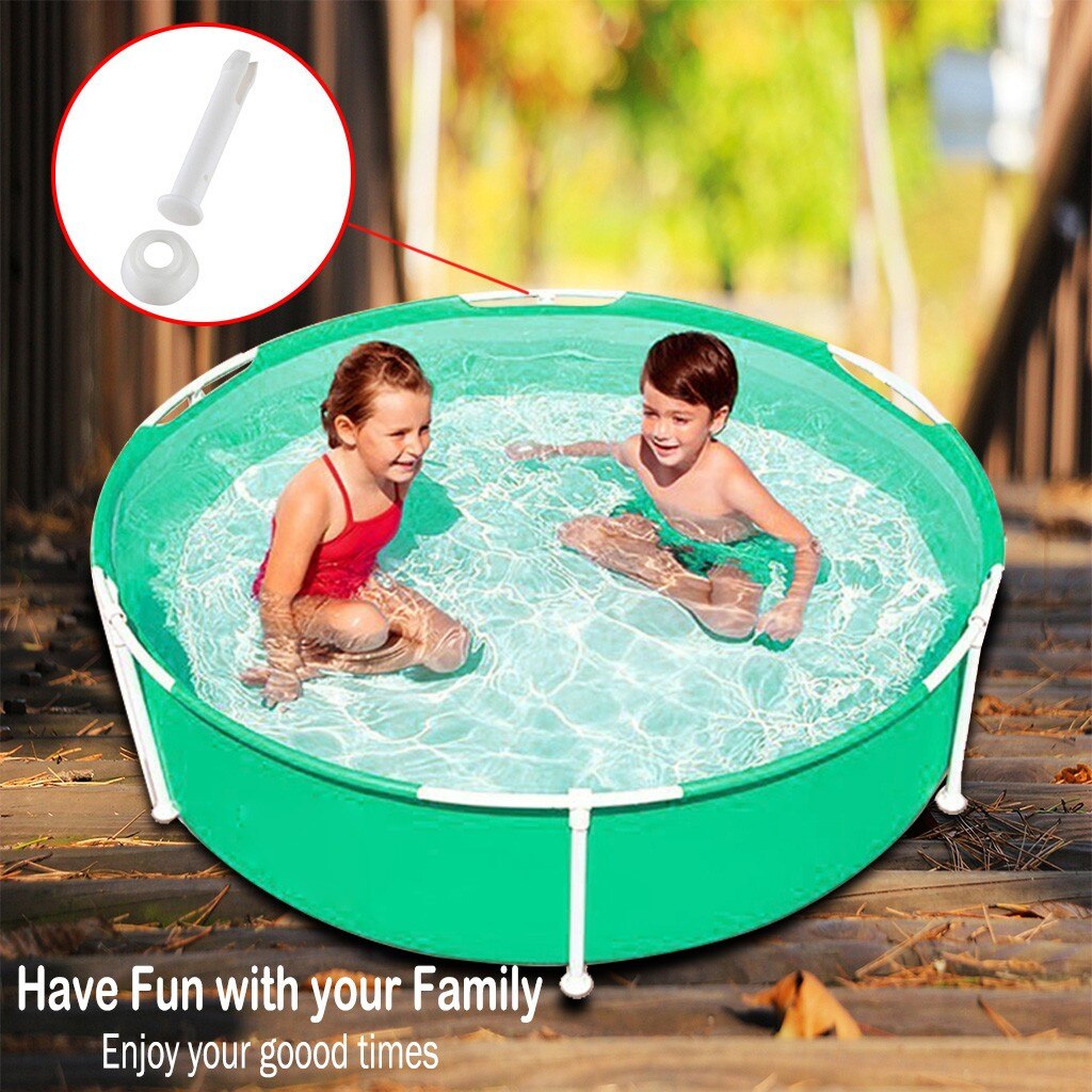 20Pcs Plastic Outdoor Swimming Pool Joint Pins 2.36Inch Extra Rubber