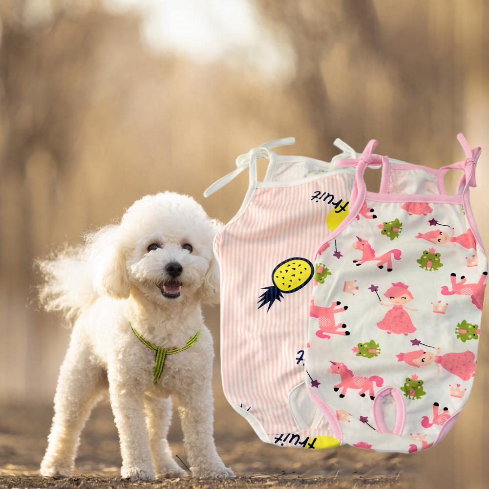 Pantalon court confortable pour animaux de compagnie, à utiliser en extérieur, couche-culotte élastique, sanitaire pour animaux de compagnie