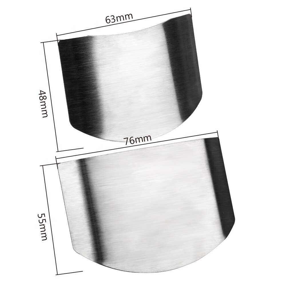 HILIFE Knife Cutting Safety Tool Finger Guard Useful Stainless Steel Kitchen Accessories Hand Protector