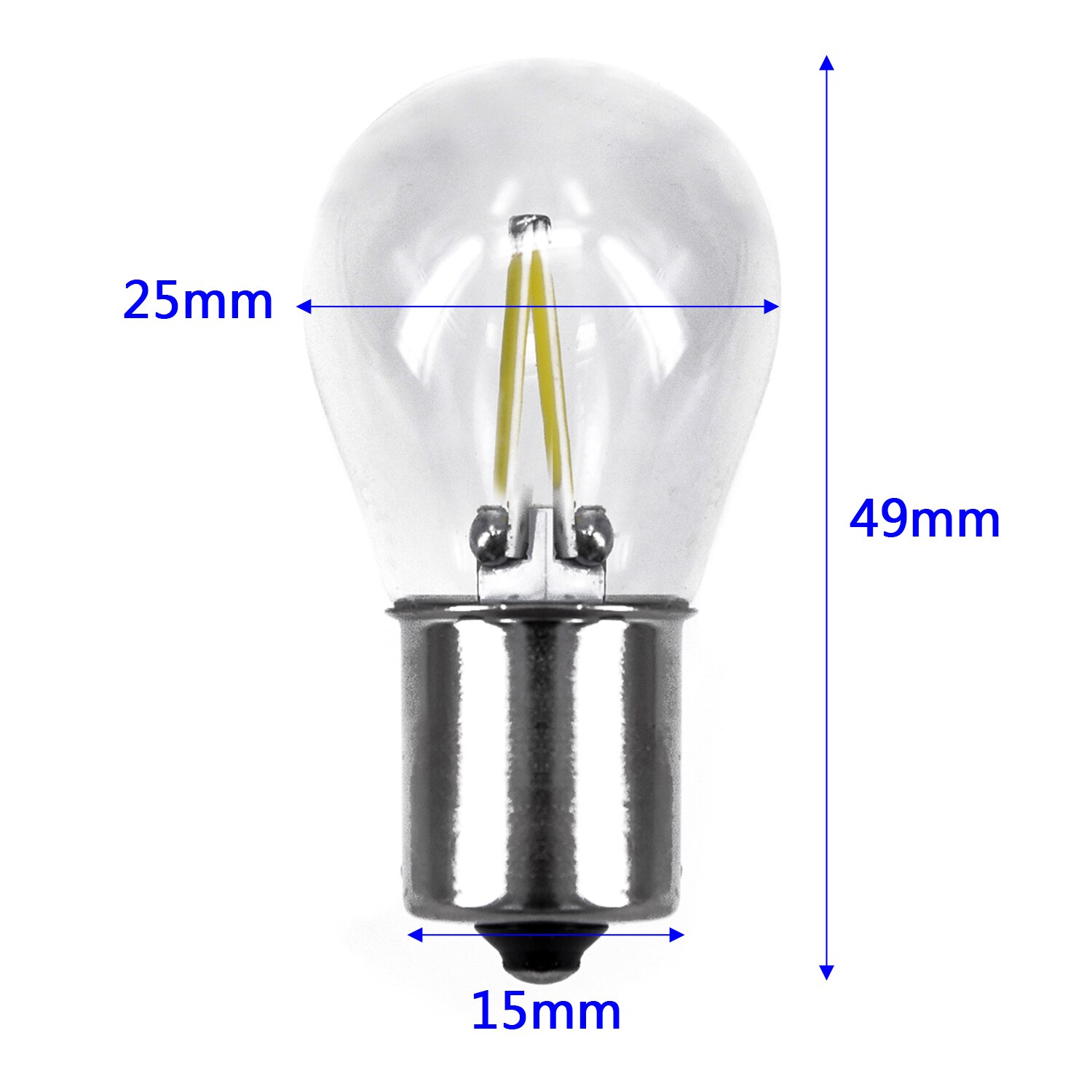Signal Light Car Bulb Lamp LED Turn Signal Brake Parking Brake Stop White Replacement Accessories