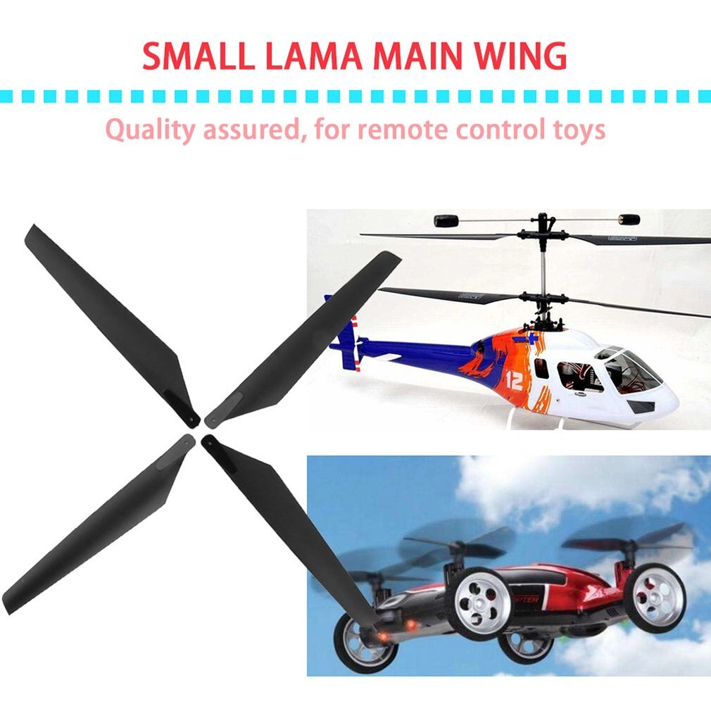 Vehicles & Remote Control Toys 160mm Plastic Main Blades For Esky LAMA V3 V4/ walkera 5#4 5-8 RC Helicopters Apache AH6