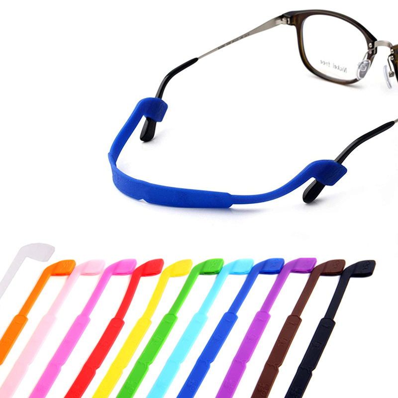 Zilead Siliconen Brillen Strap Kinderen Bril Veiligheid Band Retainer Zonnebril Band Cord Holder Sportbrillen Touw