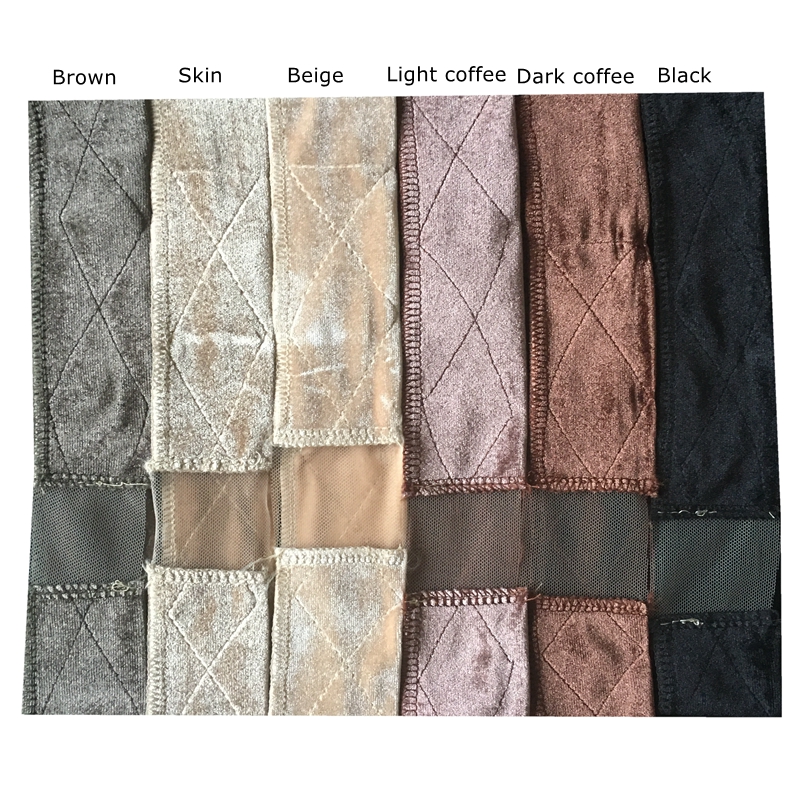 Banda de agarre de peluca de terciopelo ajustable antideslizante, soporte elástico para salón, banda de terciopelo, accesorio para peluca, diadema para peluca de pelo