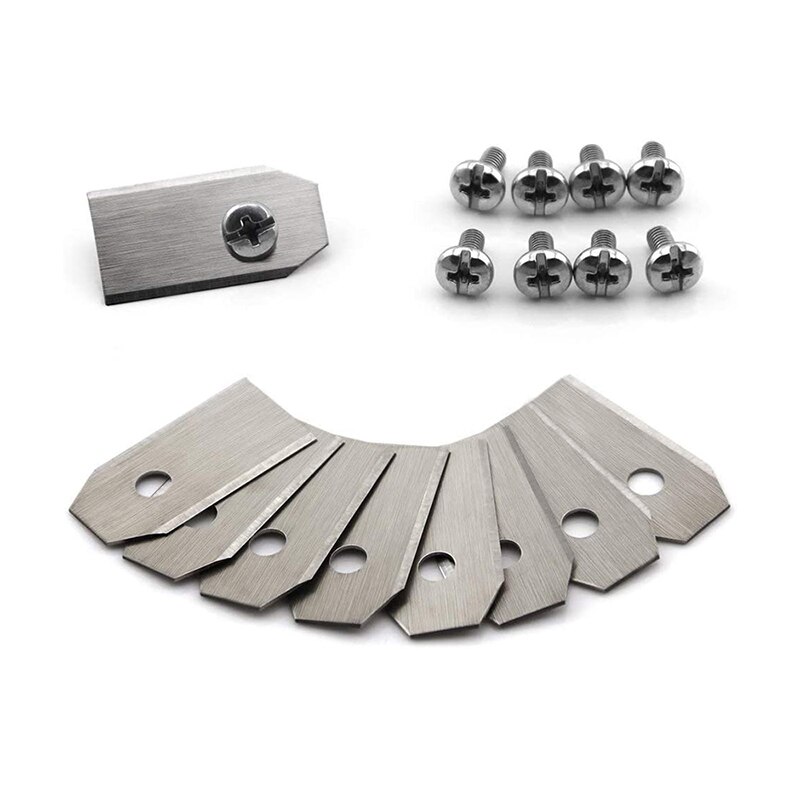 60pcs Trimmer Blade Lawn Mower Grass Replacement Trimmer Cutter Piece For Husqvarna Automower/Gardena Robotic Lawnmower