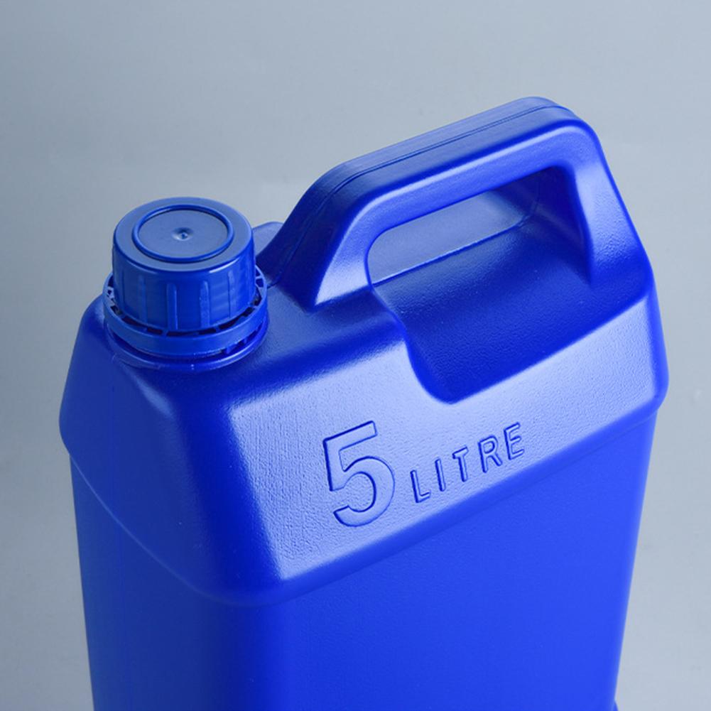 5L Portable Fuel Tank Plastic Gasoline Container Gasoline Oil Barrel Car Jerry Can Petrol Cans Gas Cans Tanks Canister