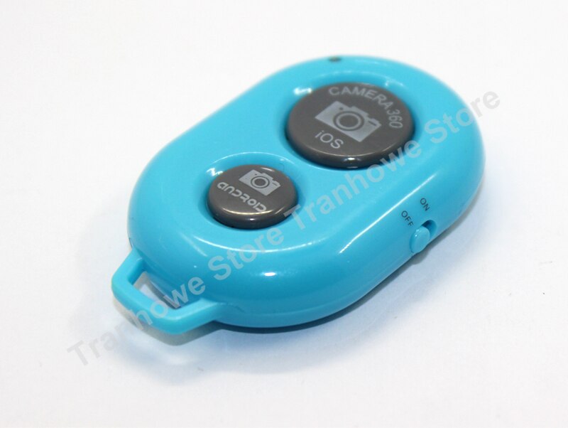 Frete grátis!! universal sem fio bluetooth controle remoto do obturador com bateria para samsung android iphone ios telefone inteligente