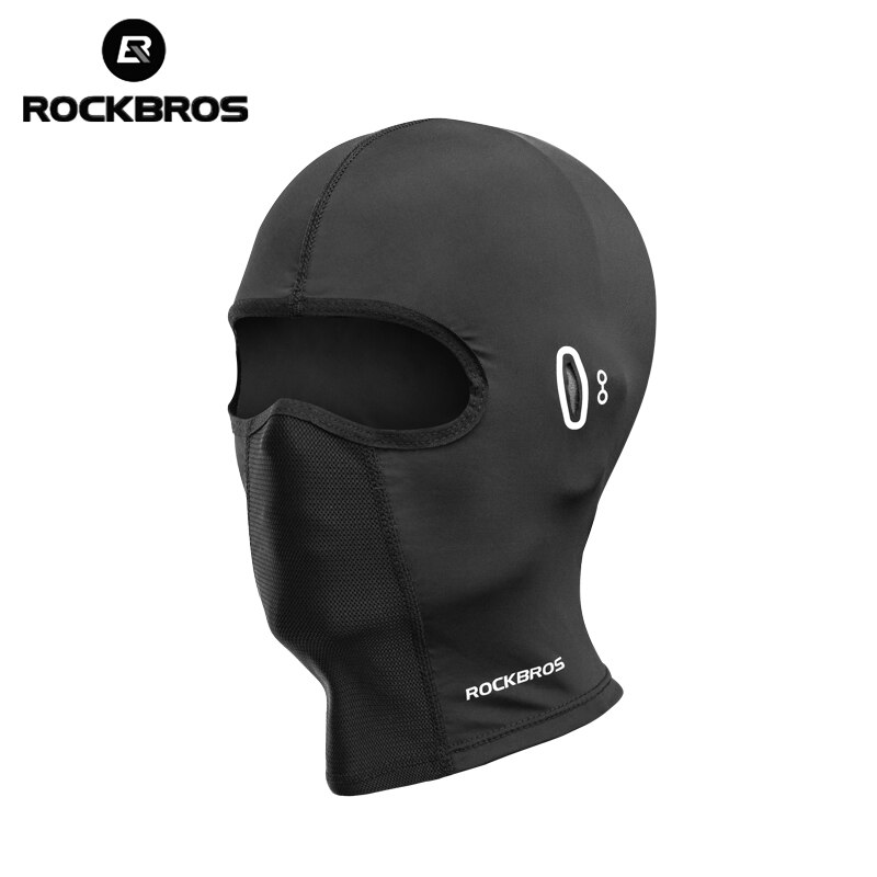 ROCKBROS Sommer Atmungs Sonne UV Schutz Balaclava Gläser Loch Bike Maske Für Das Gesicht Männer Frauen Schnell Trocknend Maske wiederverwendbare