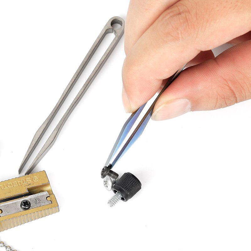 Tiartisan Keuken Tool titanium legering Pincet ultralight beactlful en colorfulsmall pincet Huishoudelijke tool