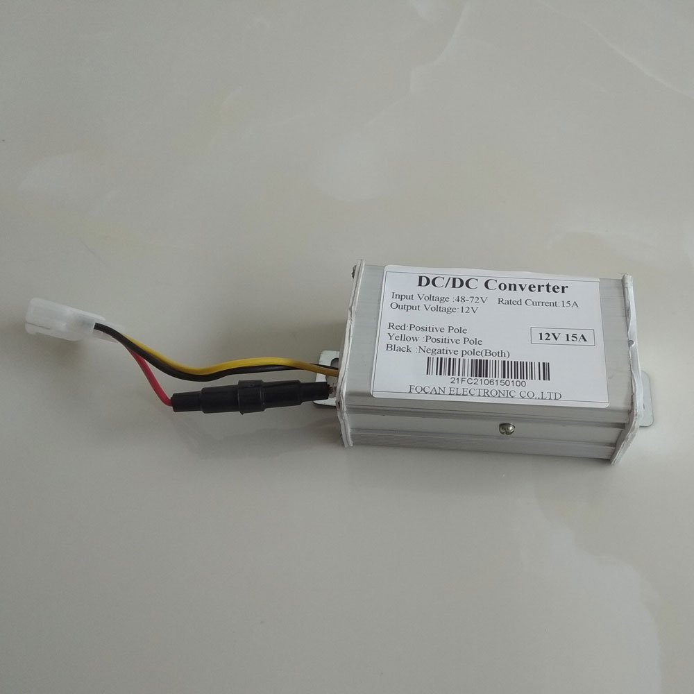 36v/48v/60v/72v 96v to 12v 10a dc spændingsomformer adapter til elbiler batteri