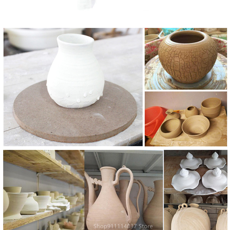 1 Pcs Aardewerk Art Dichtheid Board Drogen Slab Houtvezel Compressie Keramische Board Diy Aardewerk Klei Maken Wielen Drogen Plank
