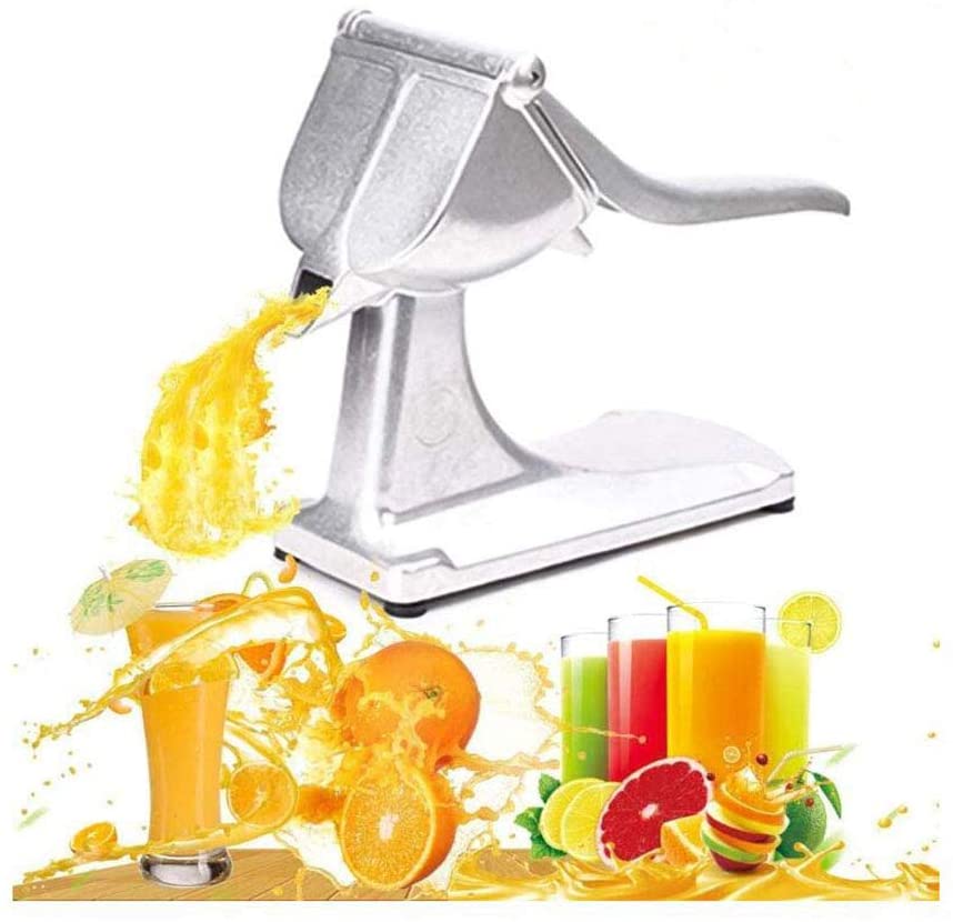 Aluminium Manuelle Hand Entsafter, Frucht Presse schwer Pflicht Orange Zitrone Granatapfel Saft Auszieher Hand Drücken Presse