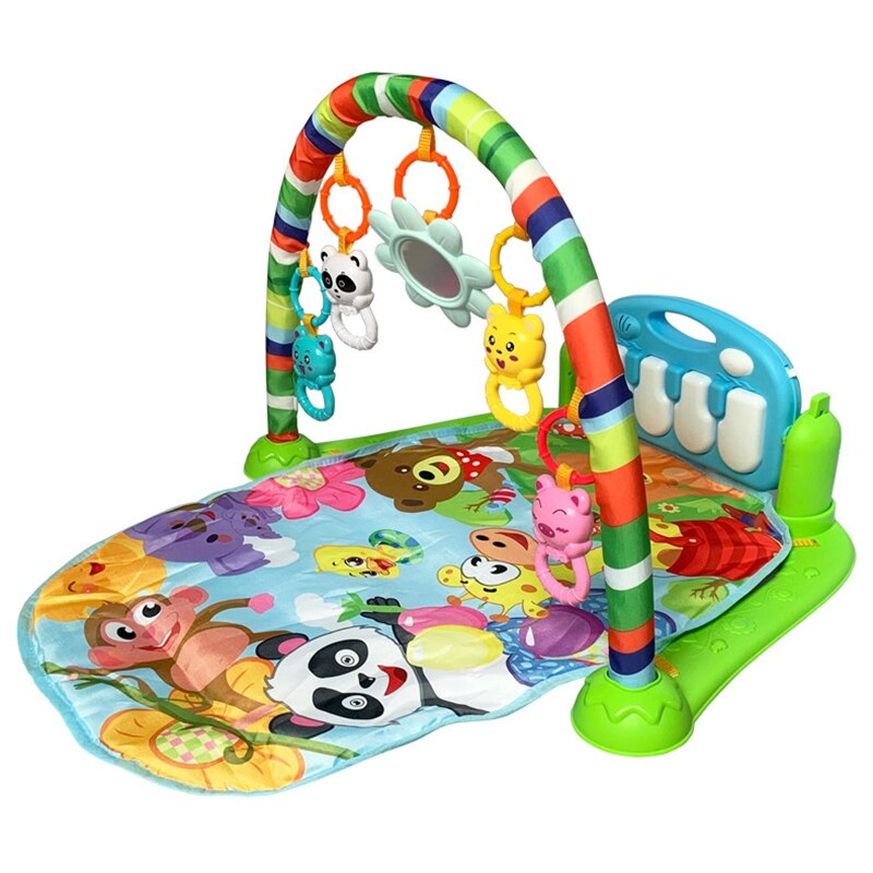 Baby spille musik måtte tæppe legetøj kid kravle spil med klaver keyboard spædbarn tæppe tidlig uddannelse rack legetøj: Default Title