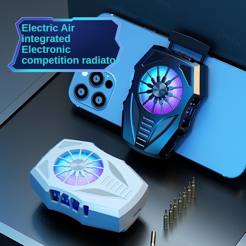 High Power Semiconductor Mobile Phone Cooler Support 40W Fast Charge Cooling Clip Game Air-cooled Cooler for Cell Phone