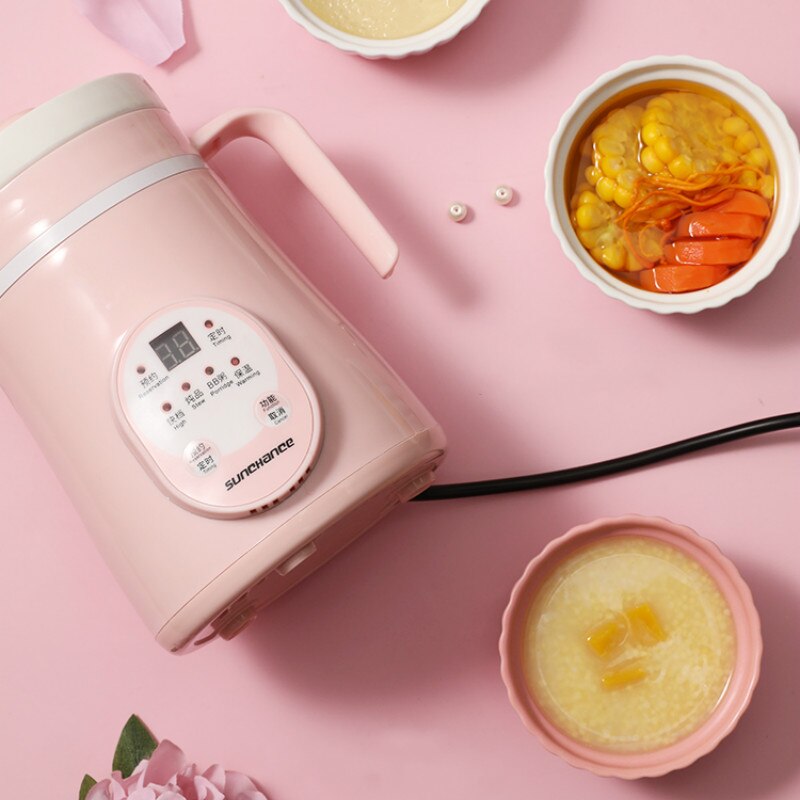 Electric heating cup multifunctional small mini health cup portable 1 person 2 office electric stew electric cooking cup porridg