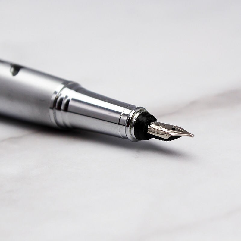 TYL Pocket Fountain Pen Retractable Barrel Ink Pen Ef Nib Aerometric Filler Stationery Office school supplies Writing Pens