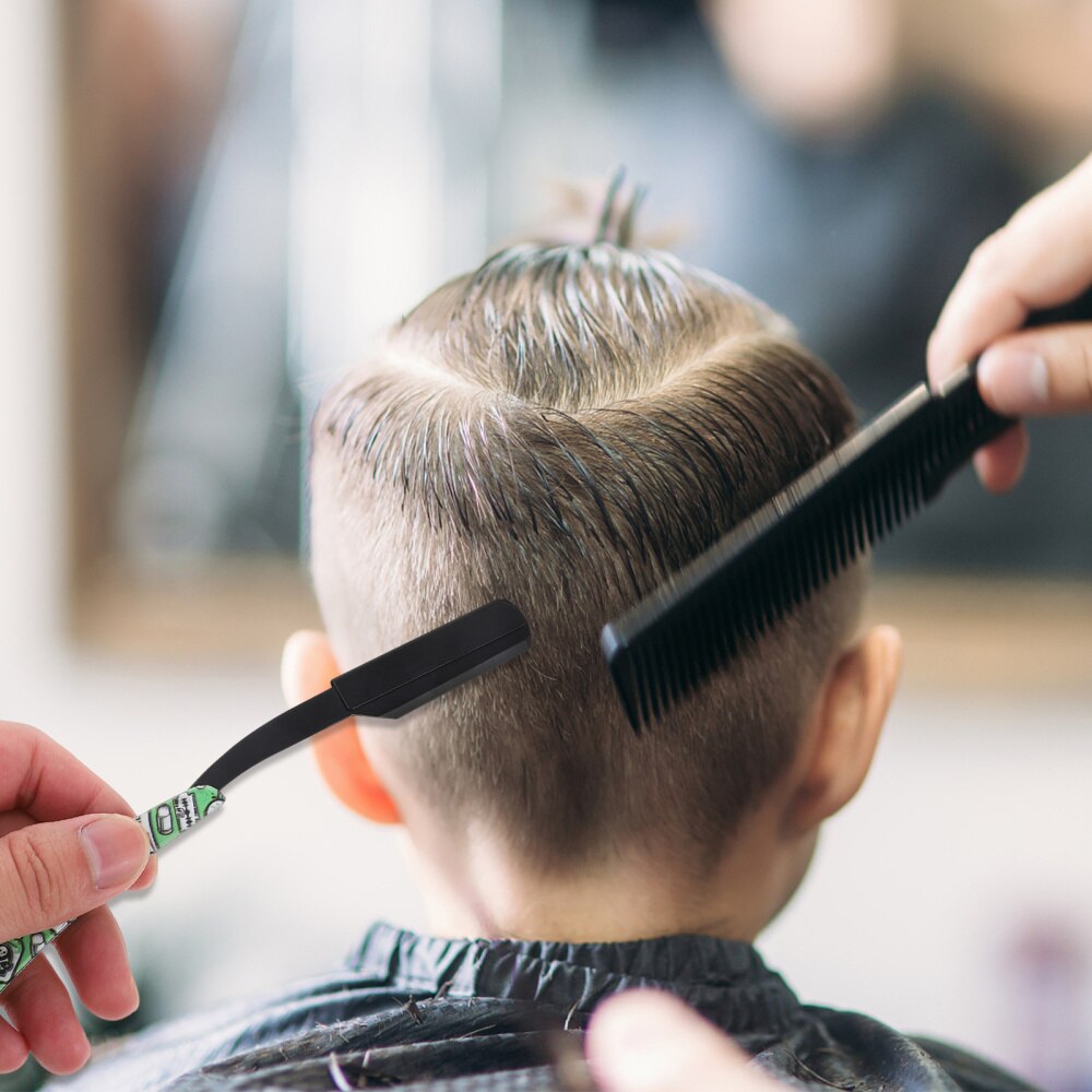 Hair Styling Razor Durable Barber Manual Shaver Barbershop Hairdressing Supply